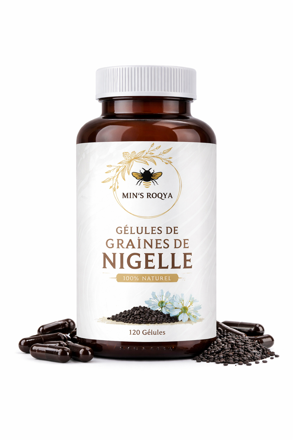 Gélules de graines de nigelle